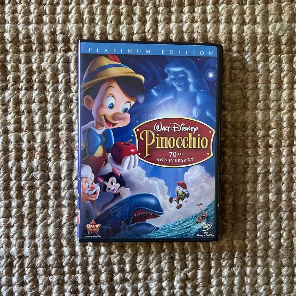Disney Pinocchio 70th Anniversary Platinum Edition  DVD